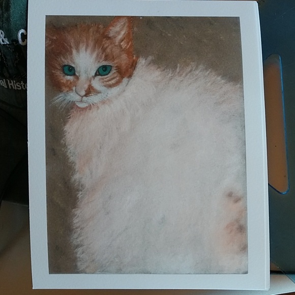 Original Pastel of Cat - Picture 3 of 3
